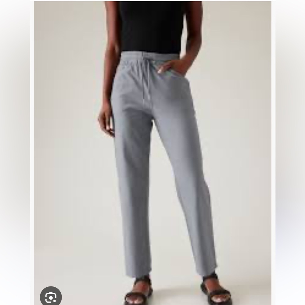 NWT Athleta Farallon Pant in Coastline Blue size Medium Tall